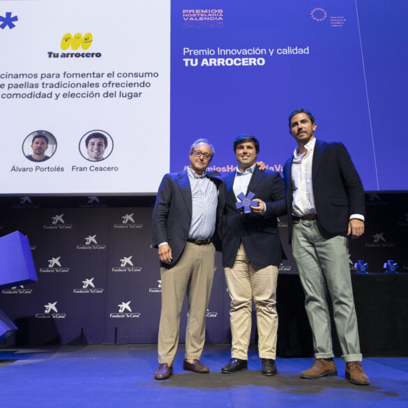 Tu Arrocero recoge el Premio Innovación y Calidad 2026 de la FEHV en CaixaForum Valencia