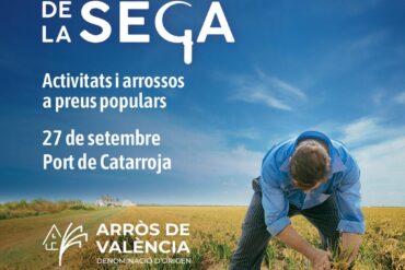 Cartel de la Festa de la Sega 2026 en el Port de Catarroja, 27 de septiembre