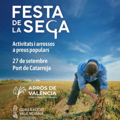 Cartel de la Festa de la Sega 2026 en el Port de Catarroja, 27 de septiembre