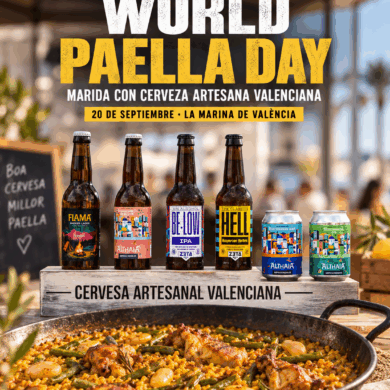 EL WORLD PAELLA DAY MARIDARÁ CON CERVEZAS ARTESANAS VALENCIANAS